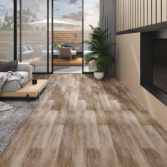 OMAXI Podlahová krytina PVC 5,02 m² 2 mm samolepicí bělené dřevo 997940