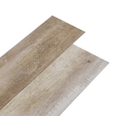 OMAXI Podlahová krytina PVC 5,02 m² 2 mm samolepicí bělené dřevo 997940