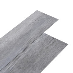 OMAXI Podlahová krytina PVC 5,02 m² 2 mm samolepicí matné šedé dřevo 997964