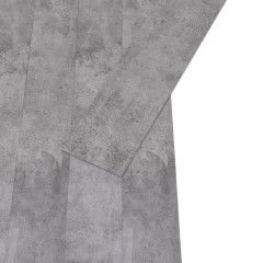 OMAXI Podlahová krytina PVC 5,02 m² 2 mm samolepicí betonová hnědá 997537