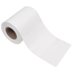 OMAXI Zahradní stínící plotová fólie PVC 35 x 0,19 bílá 089118