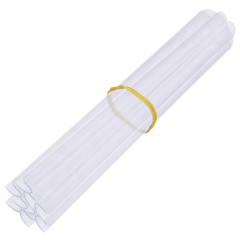 OMAXI Zahradní stínící plotová fólie PVC 35 x 0,19 bílá 089118