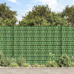 OMAXI Stínící plotové fólie 4 ks PVC 35 x 0,19 m zelené 089040