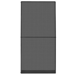 OMAXI Dveřní síť proti hmyzu s panty antracitová 120 x 240 cm 183403
