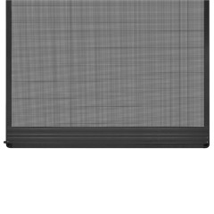 OMAXI Dveřní síť proti hmyzu s panty antracitová 120 x 240 cm 183403