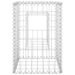 OMAXI Gabionové sloupky 2 ks 40 x 40 x 60 cm železo 763827