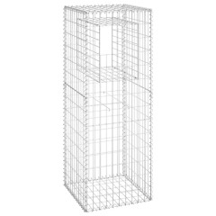 OMAXI Gabionové sloupky 2 ks 50 x 50 x 140 cm železo 763940