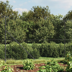 OMAXI Drátěné pletivo antracitové 1,6 x 25 m 771782