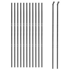 OMAXI Drátěné pletivo antracitové 1,6 x 25 m 771782