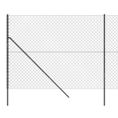 OMAXI Drátěné pletivo antracitové 1,6 x 25 m 771782
