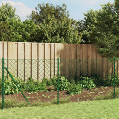 OMAXI Drátěné pletivo zelené 1 x 25 m 771270
