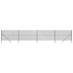 OMAXI Drátěné pletivo antracitové 2 x 10 m 771720