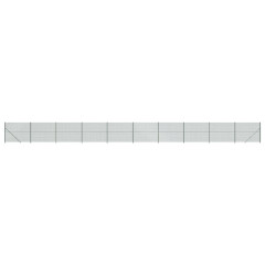 OMAXI Drátěné pletivo s přírubami zelené 1,4 x 25 m 771614