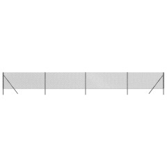 OMAXI Drátěné pletivo antracitové 1 x 10 m 771676