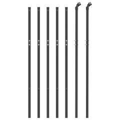 OMAXI Drátěné pletivo antracitové 1 x 10 m 771676