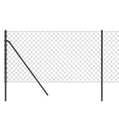 OMAXI Drátěné pletivo antracitové 1 x 10 m 771676