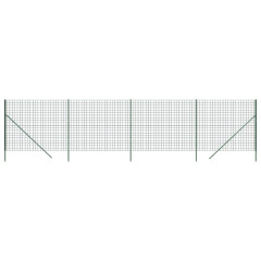 OMAXI Drátěné pletivo zelené 1,6 x 10 m pozinkovaná ocel 778255