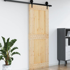 OMAXI Dveře NARVIK 85 x 210 cm masivní borové dřevo 854706
