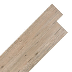 OMAXI Samolepící podlahová krytina PVC 5,02 m² 2 mm dub hnědý 567578