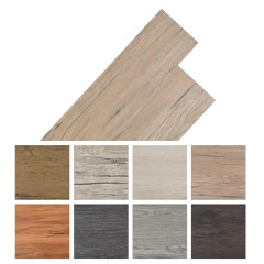 OMAXI Samolepící podlahová krytina PVC 5,02 m² 2 mm dub hnědý 567578