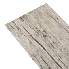 OMAXI Samolepící podlahová krytina PVC 5,02 m² 2 mm dub bělený 567554
