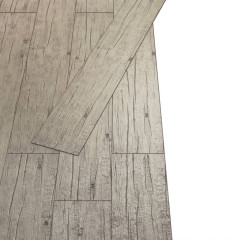 OMAXI Samolepící podlahová krytina PVC 5,02 m² 2 mm dub bělený 567554