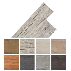 OMAXI Samolepící podlahová krytina PVC 5,02 m² 2 mm dub bělený 567554