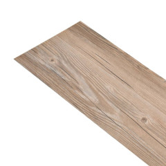 OMAXI Nesamolepicí PVC podlahová prkna 5,26 m² 2 mm dub hnědý 567493