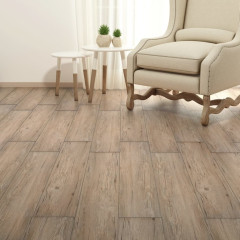 OMAXI Nesamolepicí PVC podlahová prkna 5,26 m² 2 mm dub hnědý 567493