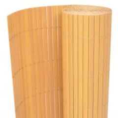 OMAXI Oboustranný zahradní plot 110 x 300 cm žlutý 662977