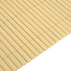 OMAXI Oboustranný zahradní plot 110 x 400 cm žlutý 663028