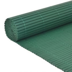 OMAXI Oboustranný zahradní plot 90 x 400 cm zelený 662915
