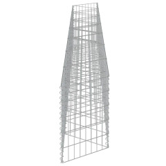OMAXI Gabionová zeď pozinkovaná ocel 450 x 30 x 50 cm 592077