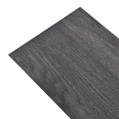 OMAXI Nesamolepicí PVC podlahová prkna 5,26 m² 2 mm černobílá 567516