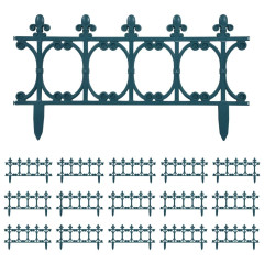 OMAXI Travní lemy 16 ks zelené 10 m PP 796512