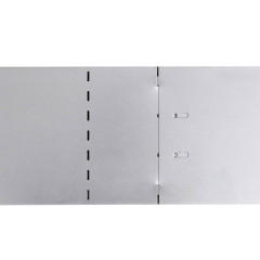 OMAXI Trávní lem 10 ks pozinkovaná ocel 100 x 20 cm 587064