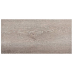 OMAXI Samolepicí podlahové desky 20 ks PVC 1,86 m² taupe 435472