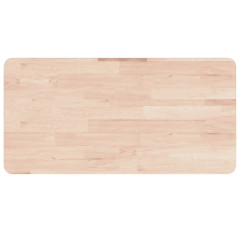OMAXI Koupelnová deska 100 x 60 x 4 cm neošetřené masivní dřevo 929452