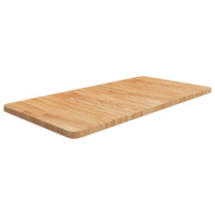 OMAXI Koupelnová deska světle hnědá 100x50x2,5 cm ošetřený masiv 930328