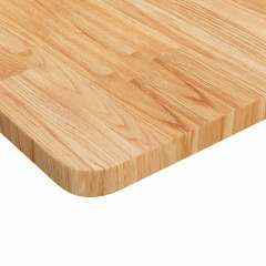 OMAXI Koupelnová deska světle hnědá 100x50x2,5 cm ošetřený masiv 930328
