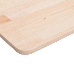 OMAXI Koupelnová deska 100 x 50 x 1,5 cm neošetřené masivní dřevo 929186