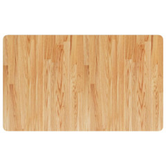 OMAXI Koupelnová deska světle hnědá 100 x 60 x 1,5 cm ošetřený masiv 930069