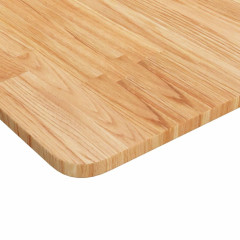 OMAXI Koupelnová deska světle hnědá 100 x 60 x 1,5 cm ošetřený masiv 930069