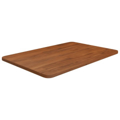 OMAXI Koupelnová deska tmavě hnědá 60 x 40 x 1,5 cm ošetřený masiv 930199
