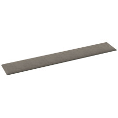 OMAXI Nástěnné panely 12 ks světle šedé 90 x 15 cm samet 1,62 m² 074656