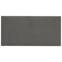 OMAXI Nástěnné panely 12 ks tmavě šedé 60 x 30 cm samet 2,16 m² 074380