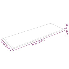 OMAXI Nástěnné panely 12 ks vínové 90 x 30 cm samet 3,24 m² 074977