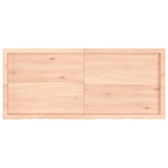 OMAXI Koupelnová deska 140x60x(2-6) cm neošetřené masivní dřevo 832315