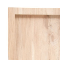 OMAXI Koupelnová deska 140x60x(2-6) cm neošetřené masivní dřevo 832315