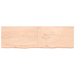 OMAXI Koupelnová deska 200x60x(2-6) cm neošetřené masivní dřevo 832551